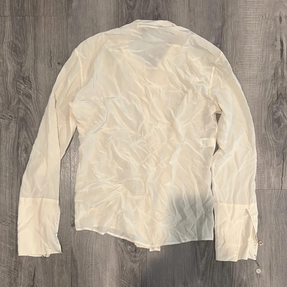 Vintage Jean Paul Gaultier FEMME Cream Blouse - Picture 4 of 7